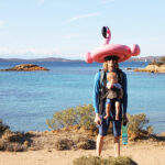 asher fergusson at beach with kingsley