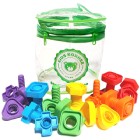 Imagination Play with Nuts & Bolts
