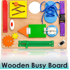 Practice Fine-Motor Skills with a Montessori Busy Board