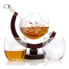 Whiskey Globe Decanter Set