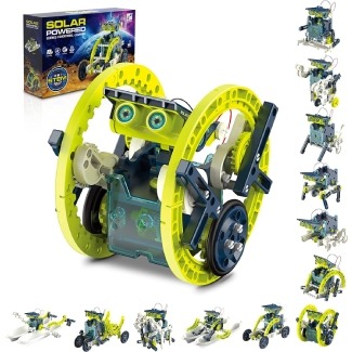 12-in-1 STEM Solar Robot Kit — $