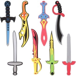 Inexpensive Foam Swords 