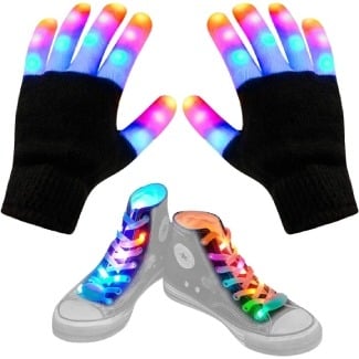 Light up Gloves and Shoelaces