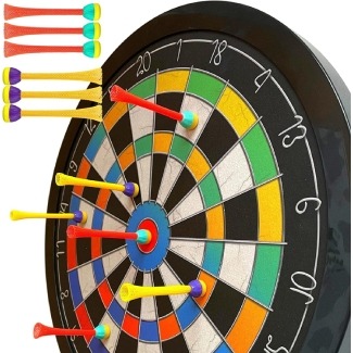Magnetic Dart Board — $$