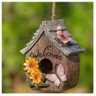 Dawhud Decorative Hand-Painted Bird House — $