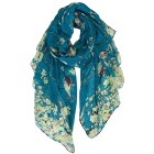 GERINLY Floral Birds Shawl — $