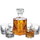 Italian Crafted Glass Decanter