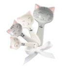 Cat-Shaped Ceramic Measuring Spoons