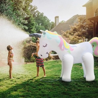 Giant Unicorn Sprinkler