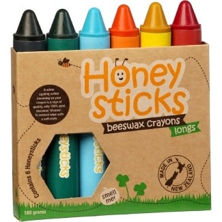 Honeysticks 100% Pure Beeswax Crayons