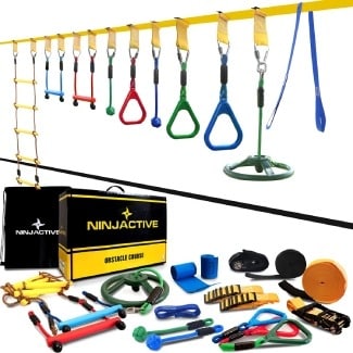 Ninja Outdoor Climbing Course 