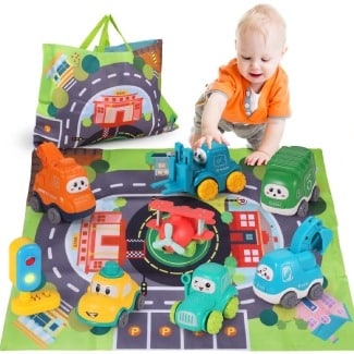 Trucks with Play Mat