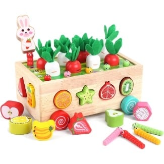 Toddlers Montessori Wooden Garden