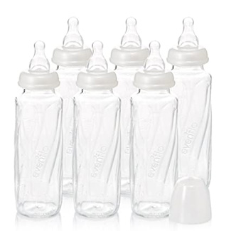 Evenflo Feeding Glass Premium Proflo Vented Plus Bottles