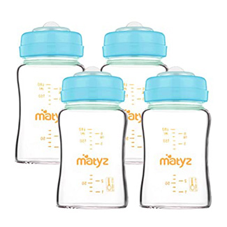 Matyz Wide Mouth Glass Baby Bottle