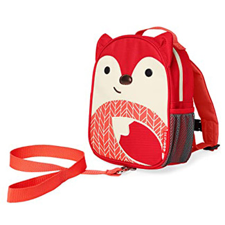 Skip Hop Toddler Leash And Harness Backpack, Fox