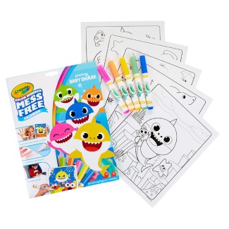 Crayola Baby Shark Wonder Pages