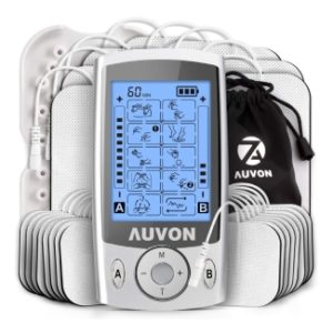 AUVON Rechargeable TENS Unit Muscle Stimulator