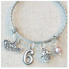 6Th Birthday Charm Bracelet
