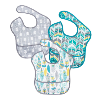 Baby Bandana Bibs With Teething Toys Attached