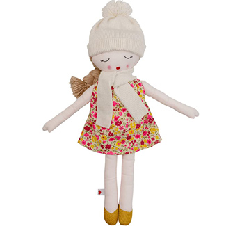 Hearts Of Yarn Plush Autumn Outdoor Doll For Girls 