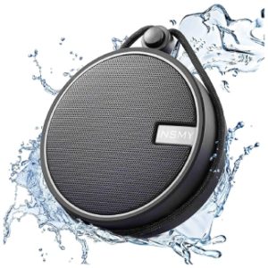 INSMY IPX7 Waterproof Shower Bluetooth Speaker