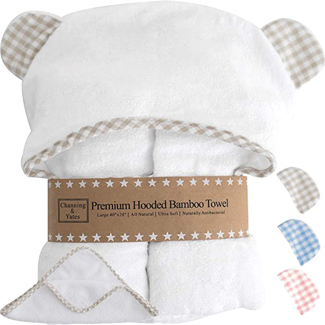 Channing &Amp; Yates Premium Baby Towel With Hood And Washcloth Set