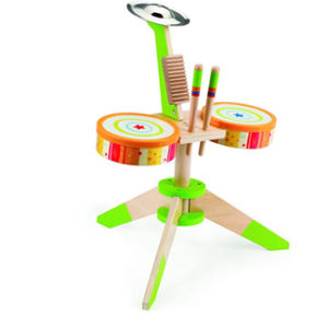 Award Winning Hape Wooden Drum Set