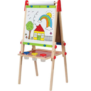 Hape All-in-One Wooden Kid’s Art Easel