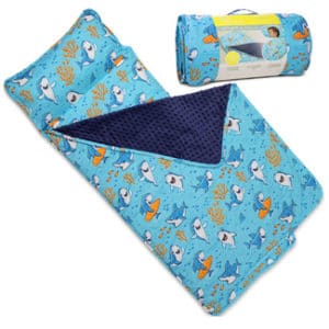 Bambino Bliss Kids Nap Mat with Removable Pillow