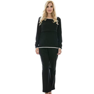 Bearsland Women’s Cotton Nursing Pajamas Sets