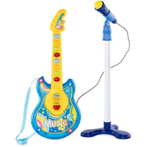 Best Choice Products 19-Inch Electric Flash Guitar Playset