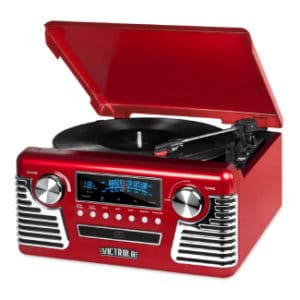 Victrola 50's Retro Bluetooth Record Player