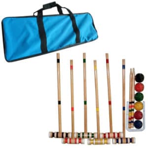 Croquet Outdoor Carrying Backyard Recreation