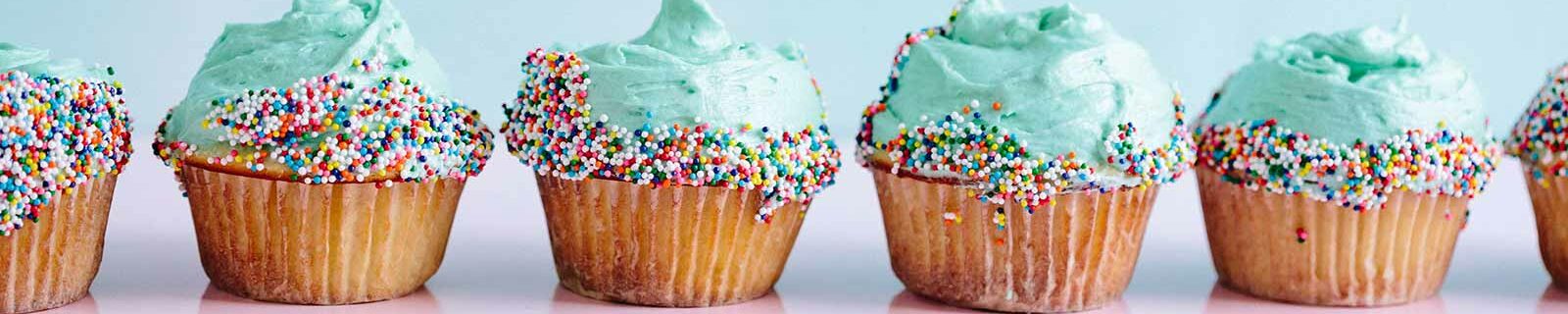 Cup cakes baking mat