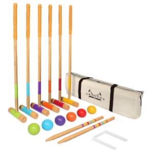 GoSports Six Player Croquet Set