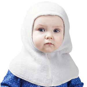 LANACare Super Soft Organic Merino Wool Baby Balaclava