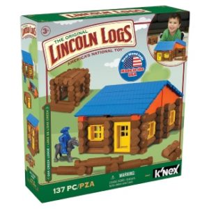 LINCOLN LOGS – Oak Creek Lodge – 137 Pieces