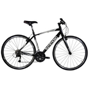 Tommaso La Forma Lightweight Aluminum Hybrid Bike, Carbon Fork, 27 Speed, Shimano Acera