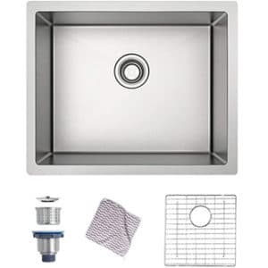 MENSARJOR Handmade Undermount Kitchen Sink T304