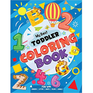 My Best Toddler Coloring Book