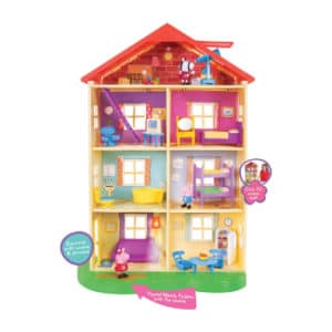 Peppa Pig Lights & Sounds Family Home Feature Playset