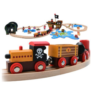 Pirate Theme Train Set & Puzzle
