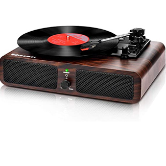 Udreamer Record Player With Stereo Speakers