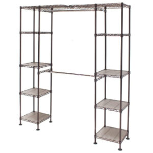 Seville Classics Double-Rod Organizer System