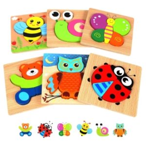 Springflower Wooden Jigsaw Set