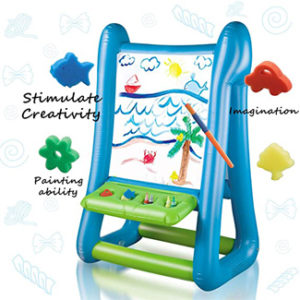 Double-Sided Inflatable Easel