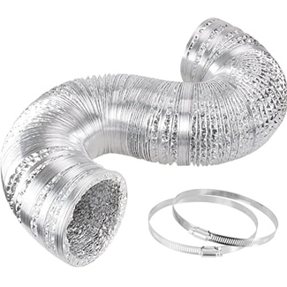 Ipower Glduct4X8C Flex Air Dryer Vent Hose
