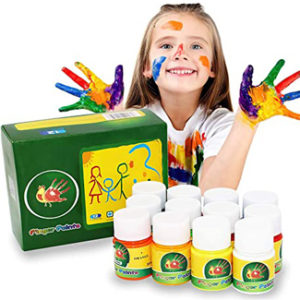 Finger Paint Set in 12 Colors  – Eco-Friendly