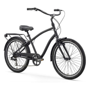 sixthreezero EVRYjourney Men's Single Speed Hybrid Cruiser Bicycle